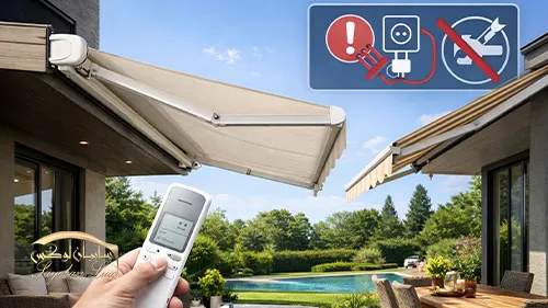 مهمترین مزیت سایبان برقی، راحتی بینظیر آن است. این ویژگی بهویژه برای افراد مسن، کسانی که دارای محدودیتهای جسمی هستند یا برای سایبانهایی که در ارتفاع بالا نصب شدهاند، بسیار ارزشمند است. کنترل از راه دور به این معناست که شما میتوانید از هر نقطهای در حیاط یا داخل خانه، وضعیت سایبان را تغییر دهید.